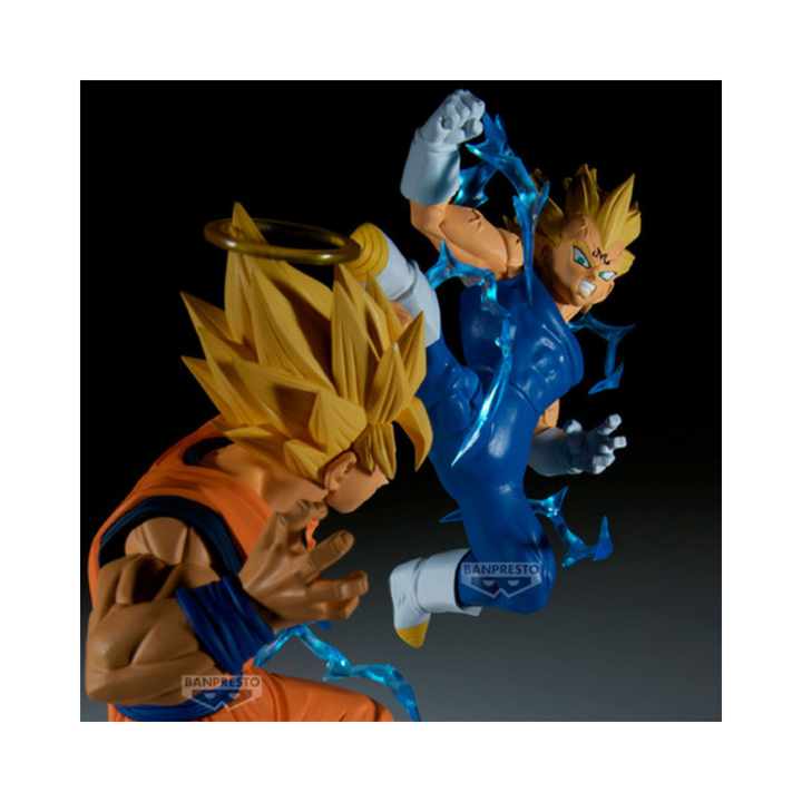 Figurine Prize MATCH MAKERS Majin Vegeta vs Super Saiyan2 Goku