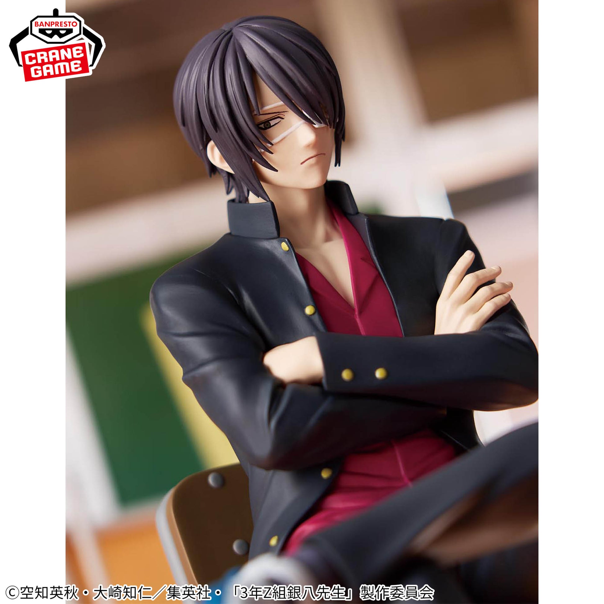 Figurine Professeur Ginpachi-sensei, classe 3-Z — Bureau de Takasugi Shinsuke