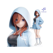 Figurine Quintuplets Fascinity Figure Miku Nakano Gym Wear Ver.