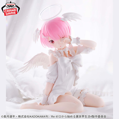 Figurine Ram Re:Zero - Starting Life in Another World Relax Time Sweet Angel version.
