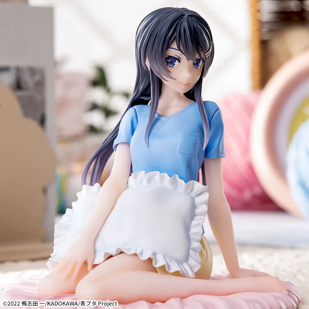 Figurine Rascal ne rêve pas de Bunny Girl Senpai — pyjama Mai Sakurajima de la marque Luminasta