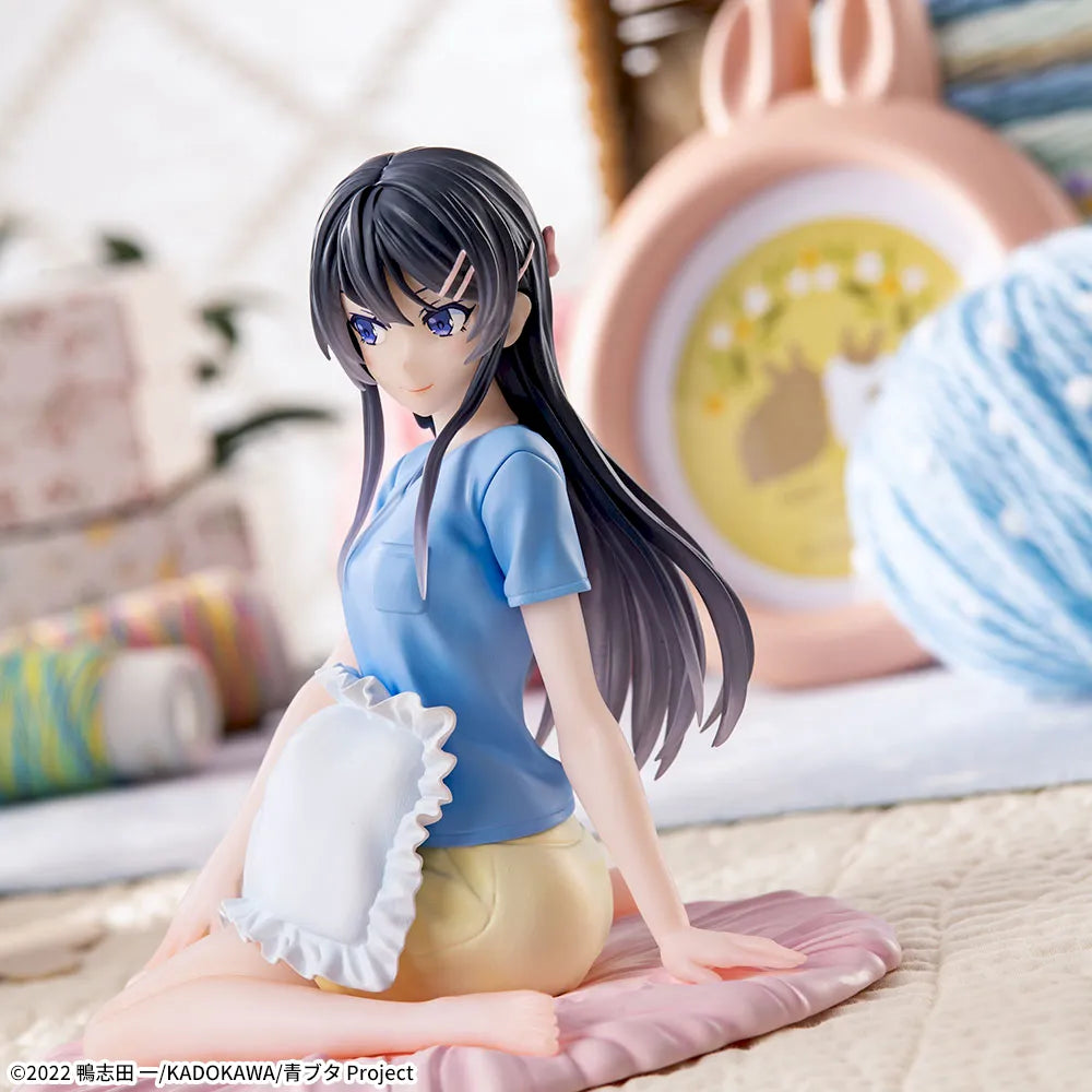Figurine Rascal ne rêve pas de Bunny Girl Senpai — pyjama Mai Sakurajima de la marque Luminasta