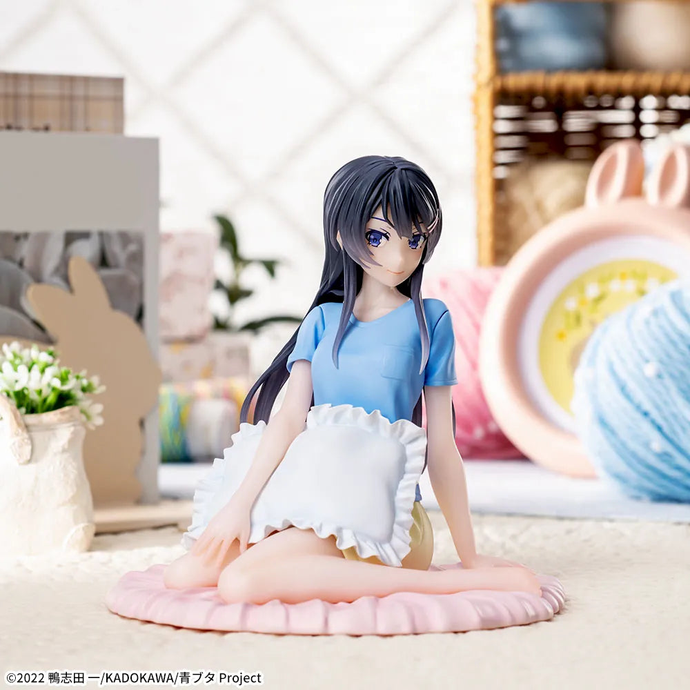 Figurine Rascal ne rêve pas de Bunny Girl Senpai — pyjama Mai Sakurajima de la marque Luminasta