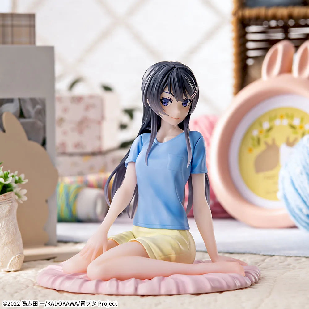 Figurine Rascal ne rêve pas de Bunny Girl Senpai — pyjama Mai Sakurajima de la marque Luminasta