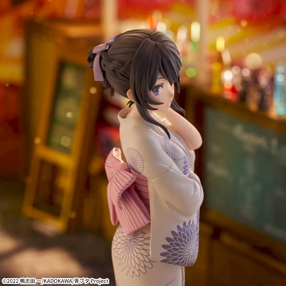 Figurine Rascal ne rêve pas de Bunny Girl Senpai — Yukata Luminasta de Mai Sakurajima