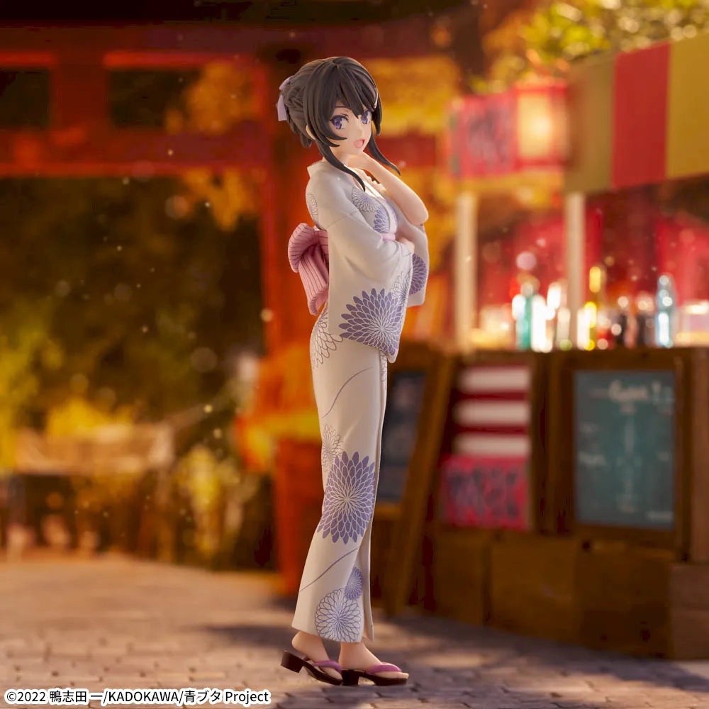 Figurine Rascal ne rêve pas de Bunny Girl Senpai — Yukata Luminasta de Mai Sakurajima
