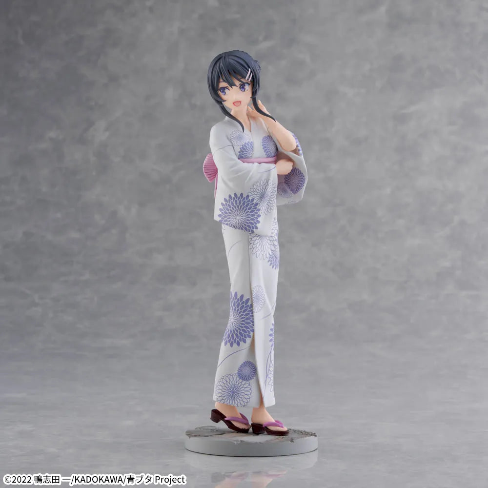 Figurine Rascal ne rêve pas de Bunny Girl Senpai — Yukata Luminasta de Mai Sakurajima