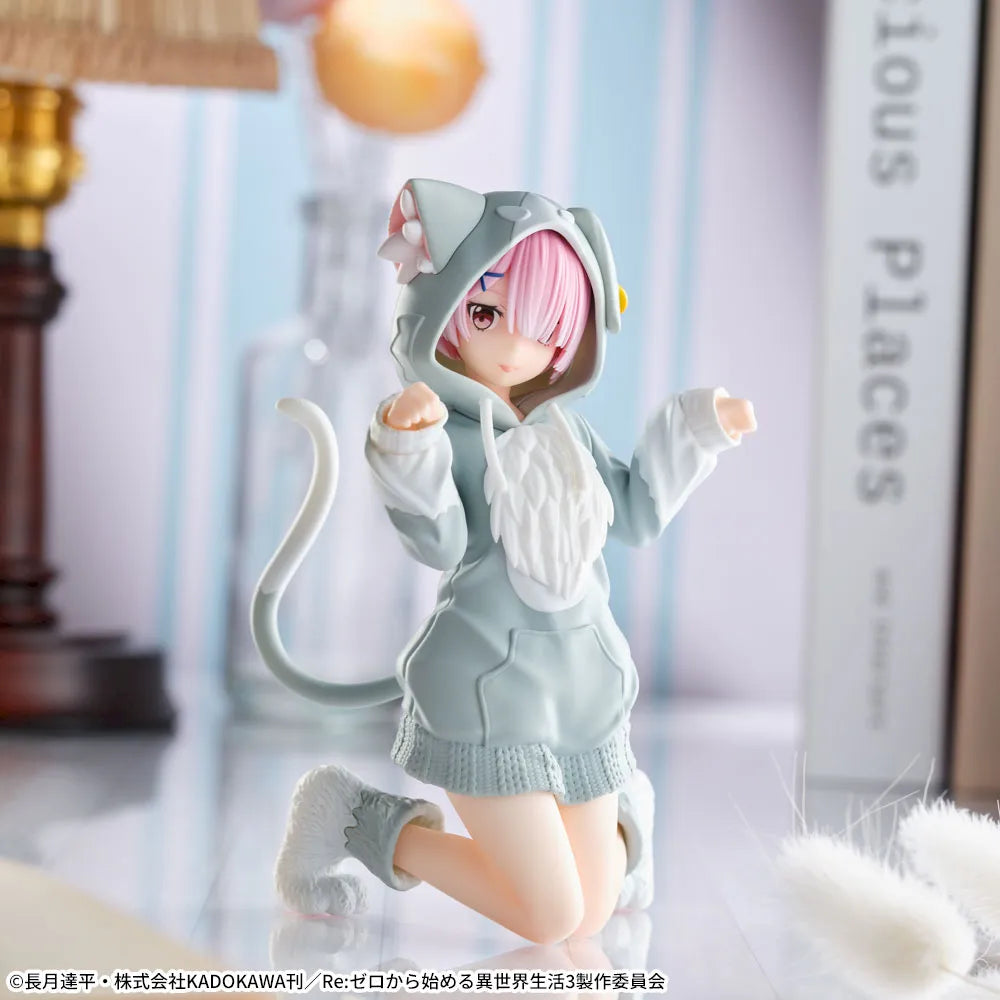 Figurine Re:ZERO - Commencer une nouvelle vie dans un autre monde Yumemirize « Ram » - Pack tout doux -