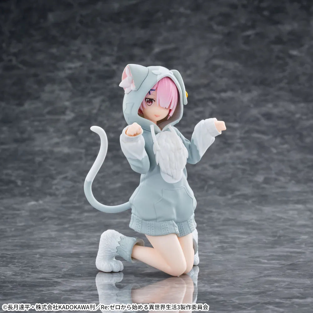 Figurine Re:ZERO - Commencer une nouvelle vie dans un autre monde Yumemirize « Ram » - Pack tout doux -