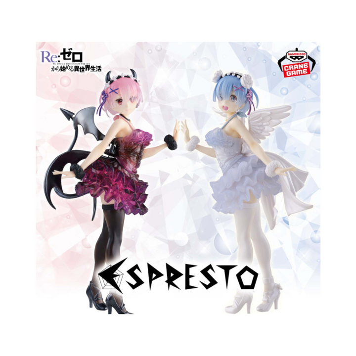 Figurine Re:Zero ESPRESTO Clear&Dressy Ram Special color ver.