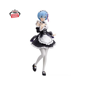 Figurine Re:Zero GLITTER&GLAMOURS REM maid ver.