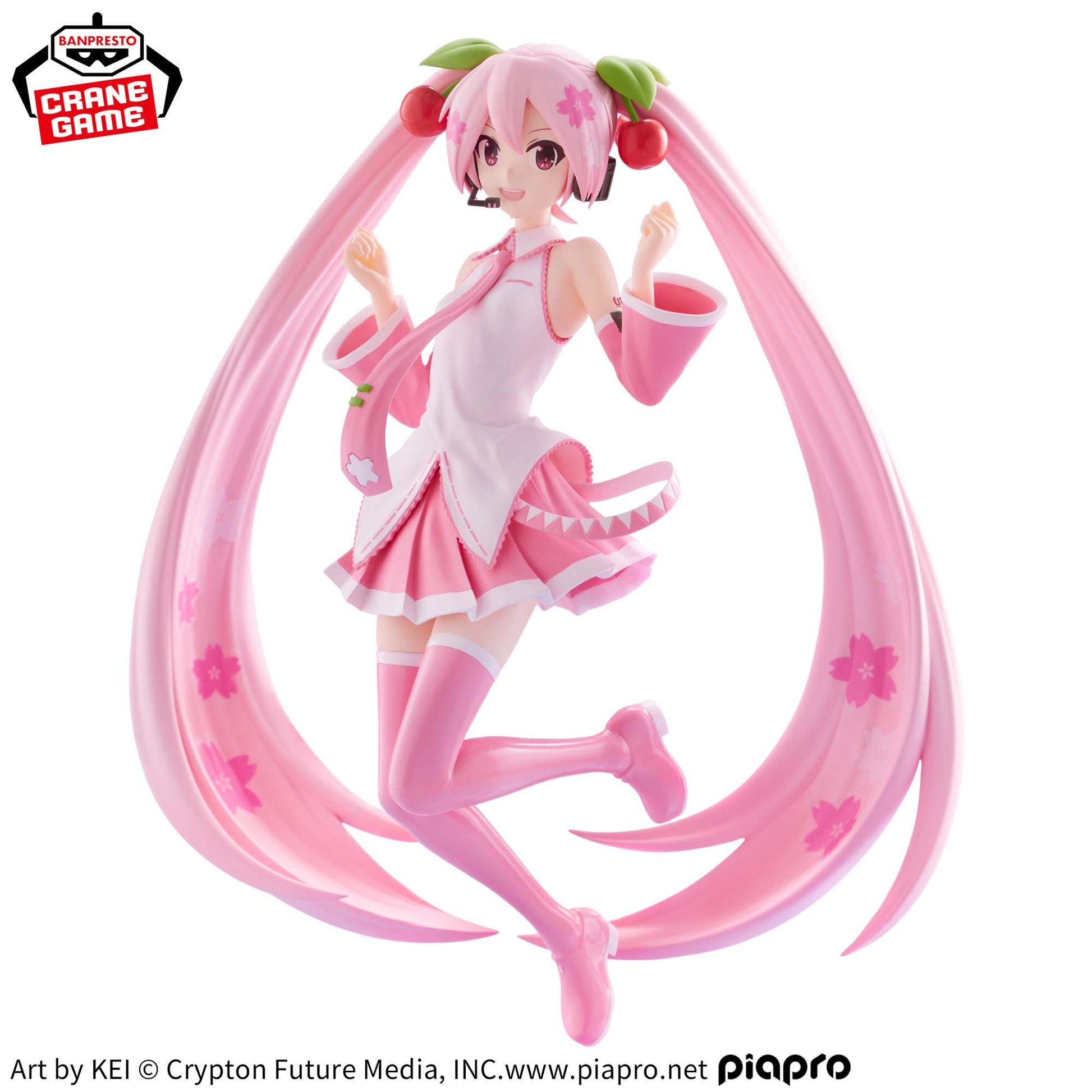 Figurine Sakura Miku Banpresto Evolve Sakura Miku