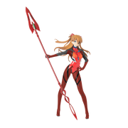 Figurine Shin Evangelion Super Premium Asuka Shikinami Langley x Spear of Cassius