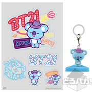 Figurine Toru Paka! BT21 marqueurs de parapluie et stickers décoratifs - Koya (undefined)