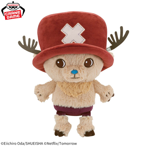 Figurine Version live-action de la série Netflix One Piece - peluche ultra moelleuse de Tony Tony Chopper