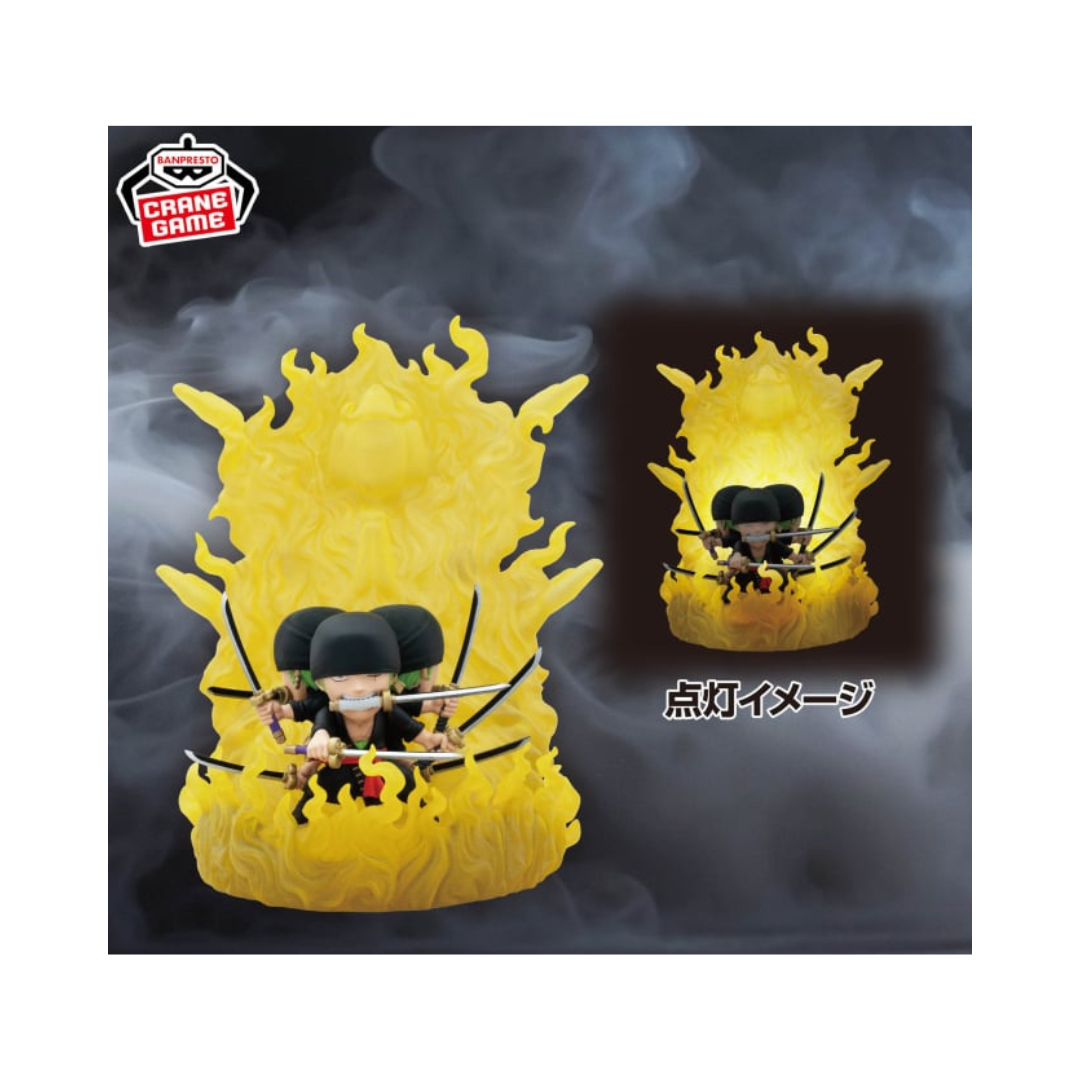 Goodie One Piece Lampe de Chevet Roronoa Zoro Nine-Sword Style Asura