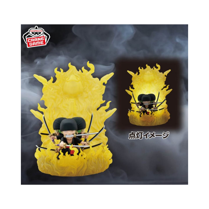 Goodie One Piece Lampe de Chevet Roronoa Zoro Nine-Sword Style Asura