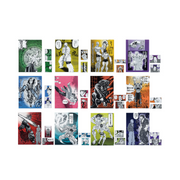 Goodies Ichiban Baiki The world can be changed with one fist: Clear File & Sticker Set des 12