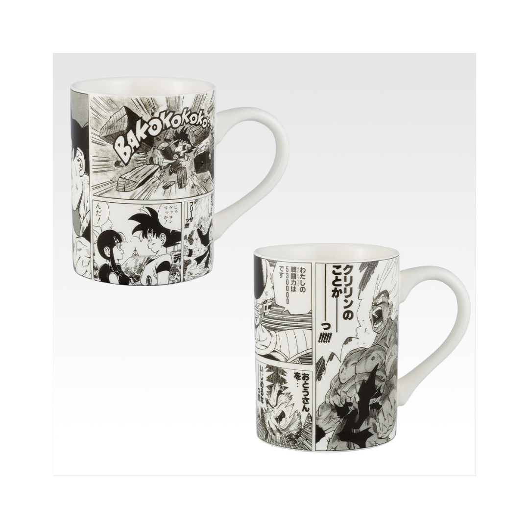 Goodies Ichiban Kuji DRAGON BALL 40th Vol.1: Memorial Collage Mug Cup Set des 2