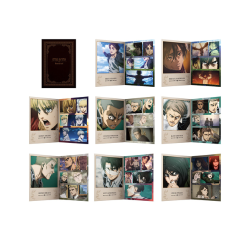 goodies Ichiban Attaque des Titans Rumble of the Earth :   LOT DE 8 carte commémorative