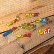 DRAGON BALL Clear Sticker Logo