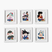 DRAGON BALL Acrylic Frame Magnet History Vol.1 (6 random designs)
