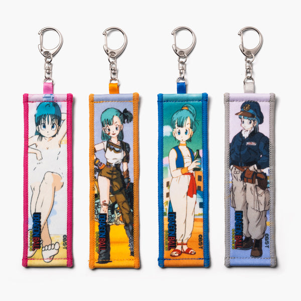 DRAGON BALL Miniature Towel Keychain Bulma