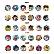 DRAGON BALL character badge Son Goku (6 random designs)