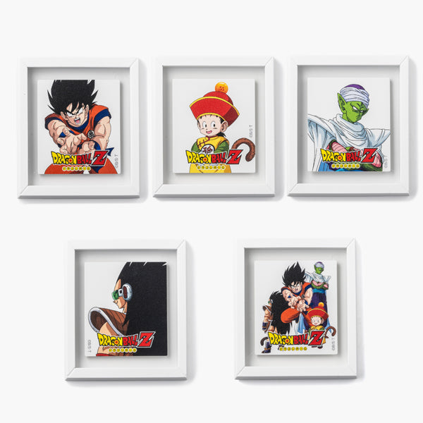 DRAGON BALL Z Acrylic Frame Magnet History Vol.1 (5 random designs)