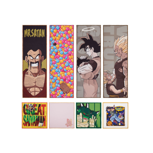 Goodies Ichiban Kuji Dragon Ball Collision Bataille Pour L'univers: Serviettes set des 8