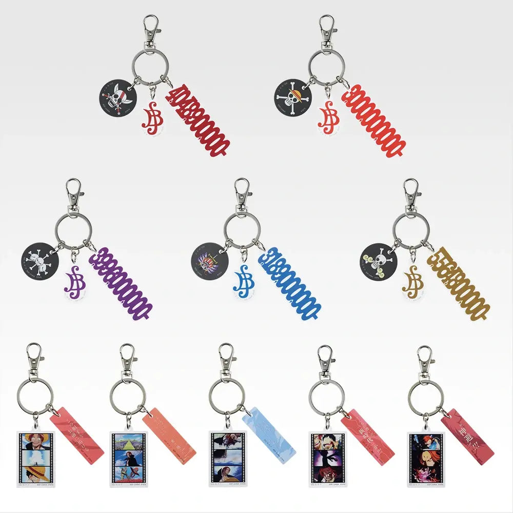 Figurine Ichiban Kuji One Piece – L’Équipage du Roux - Assortiment de charms en acrylique (J)