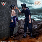 Figurine Loterie Ichiban Kuji Naruto Shippuden : Les yeux rouges qui reflètent le cœur: Sasuke Uchiha et Itachi Uchiha (Last one)