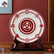 Figurine Ichiban Kuji Naruto Shippuden : Les yeux rouges qui reflètent le cœur: Grande assiette (E)