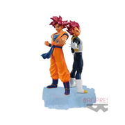 Figurine Prize dragon ball dokkan Battle 7th : duo goku et Vegeta