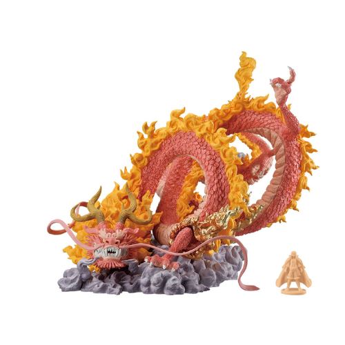 figurine One piece ichiban EX ! Cent fleurs Onigashima : momonosuke avec luffy last one